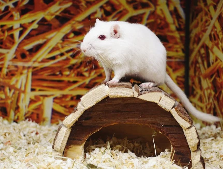 Exotic pet natural habitat enclosure setup