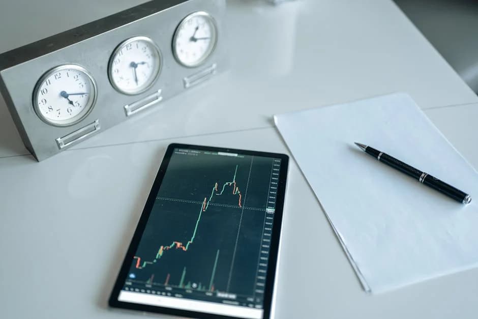 AI trading bot legality concept with gavel and circuit board